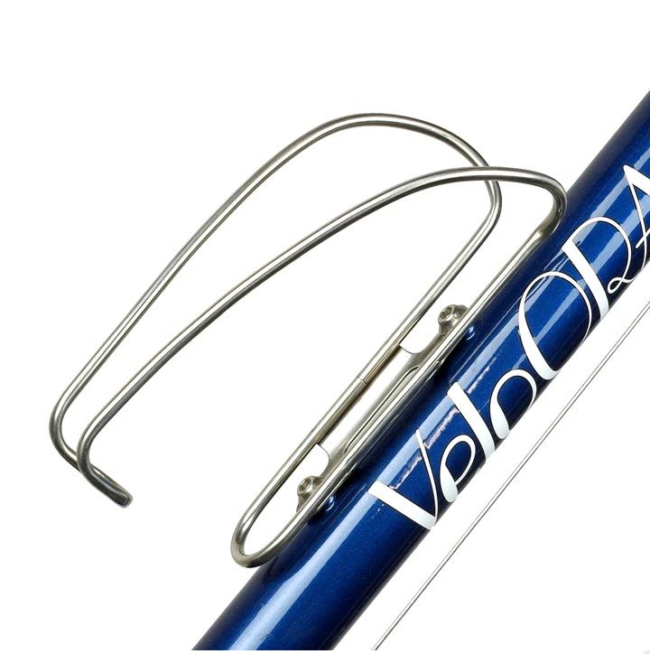  Velo Orange Moderniste Stainless Steel Bottle Cage-silver 