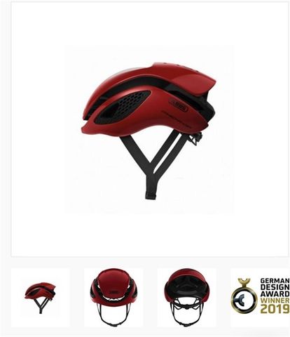 Mũ bảo hiểm xe đạp chuyên nghiệp Abus Game Changer 2019 Red