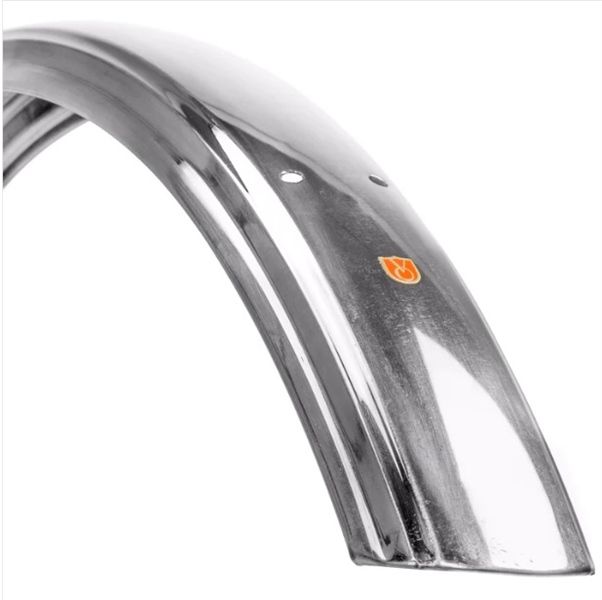  Velo Orange Fluted Fenders, 700c 63mm - Silver 