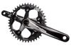  Giò đĩa FSA Gossamer MegaEXO/1x11S/42T/Đen | FSA Gossamer MegaEXO Crankset/1x11S/42T/Black 