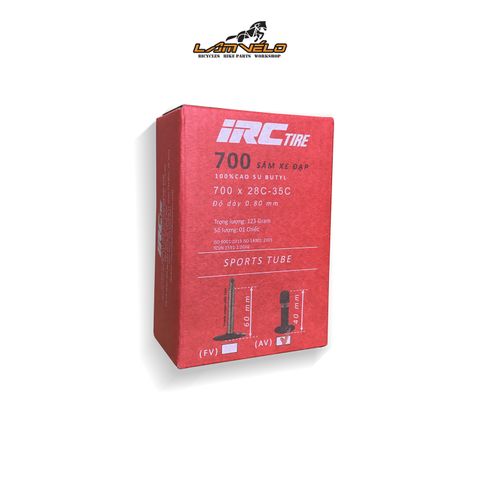 Săm IRC 700x28C-35C AV40 TUB-BC116-REP19