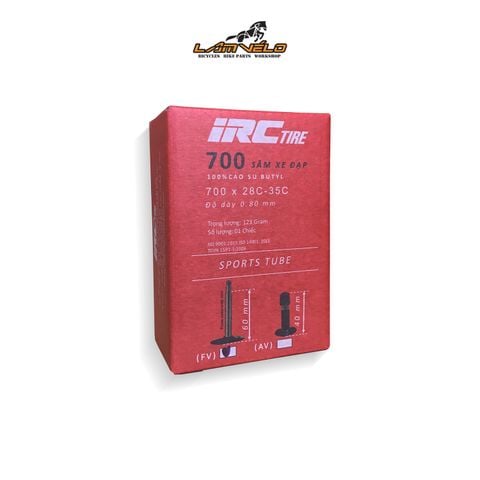 Săm IRC 700x28C-35C FV60 TUB-BC117-REP19