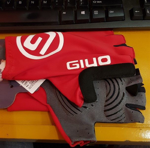  Găng tay xe đạp Giyo/ Red 