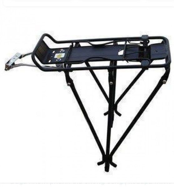  Baga thắng đĩa Lâm Vélo/Nhôm/Đen | Lâm Vélo rear rack for disc brake/Alum/Black 