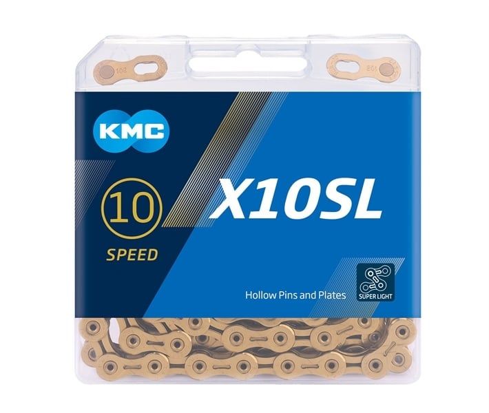  Xích KMC X10 SL Gold full rỗng 