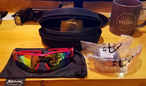 Kính mắt Spiuk Jitfer/ Red-Black