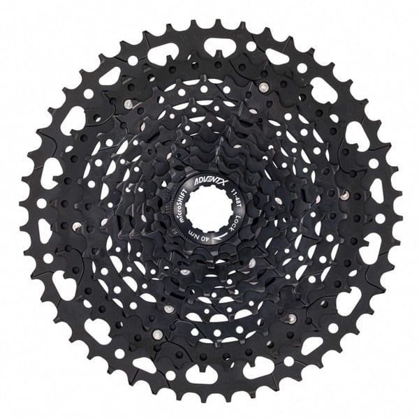  Líp Microshift ADVENTX 10S CASSETTE 11-48T STEEL SPIDER 