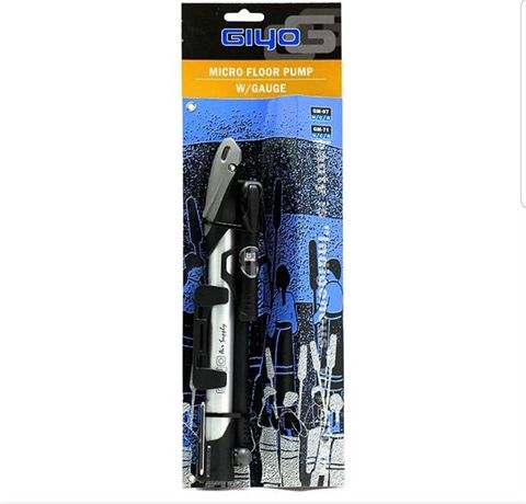 Giyo bơm gắn xe đạp GM-71/Nhôm | Giyo GM-71 mini inflator/Aluminum