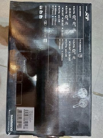 Đùi đĩa XT 48 răng/ Shimano Crankset M8000 175mm