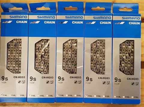 Xích Shimano 9s/ HG93/ 114L