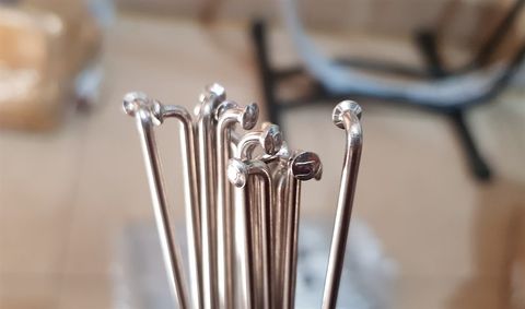 Nan hoa xe đạp Taiwan 295mm Sliver