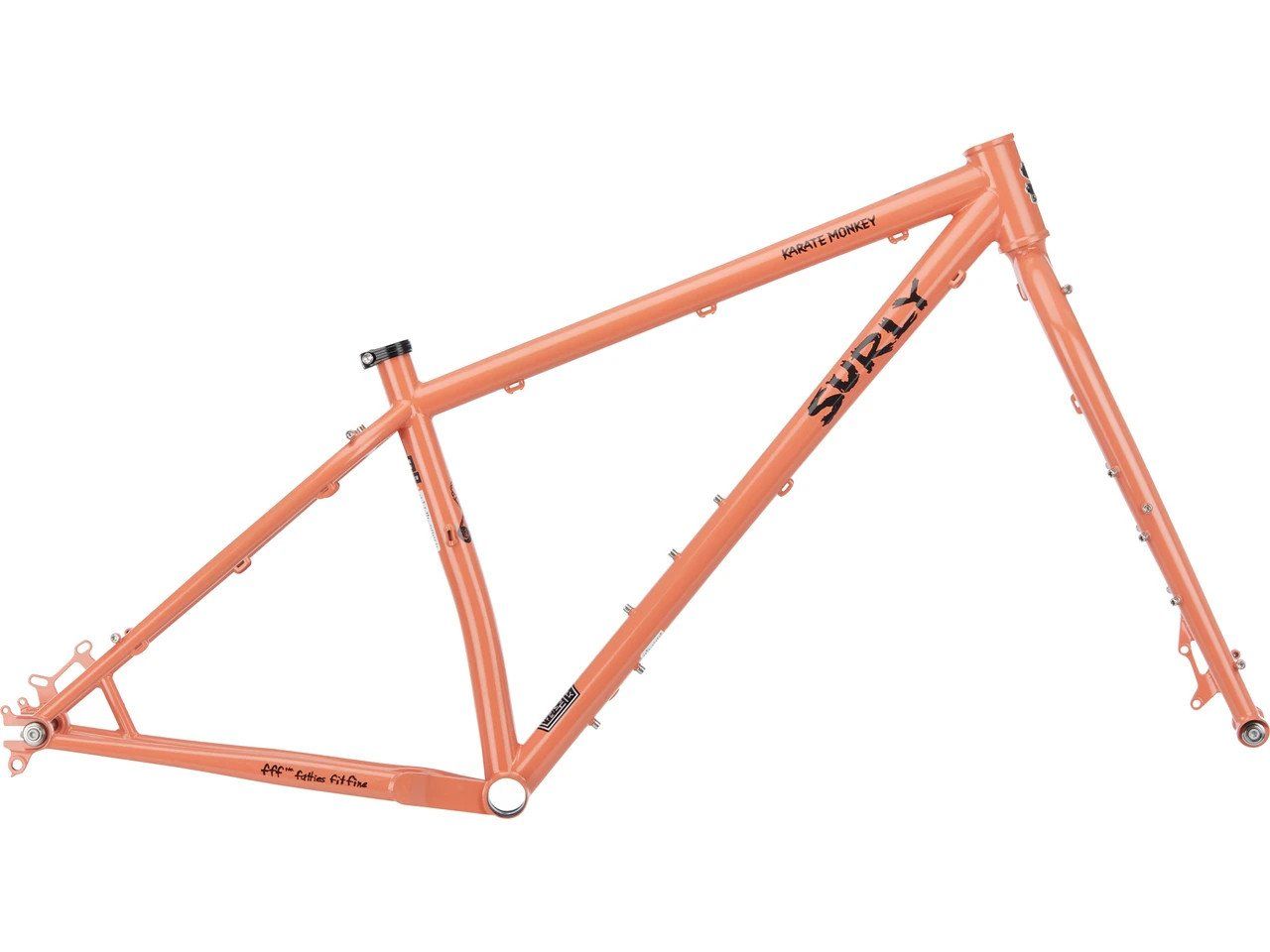  Frame Set Surly Karate Monkey/ Size M/ Pink (Peach Salmon Sundae) 