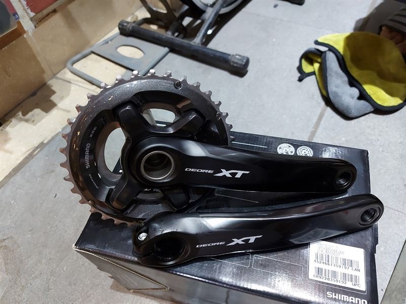  Đùi đĩa XT 48 răng/ Shimano Crankset M8000 175mm 