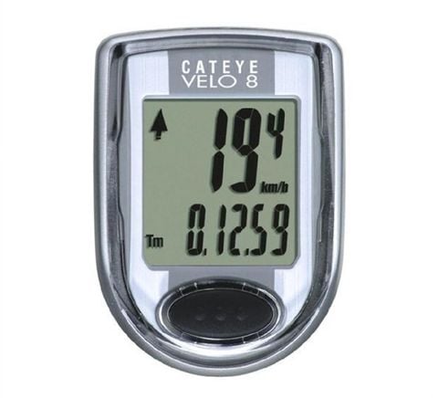 Đồng hồ đo tốc độ xe đạp/ Cateye Velo 8