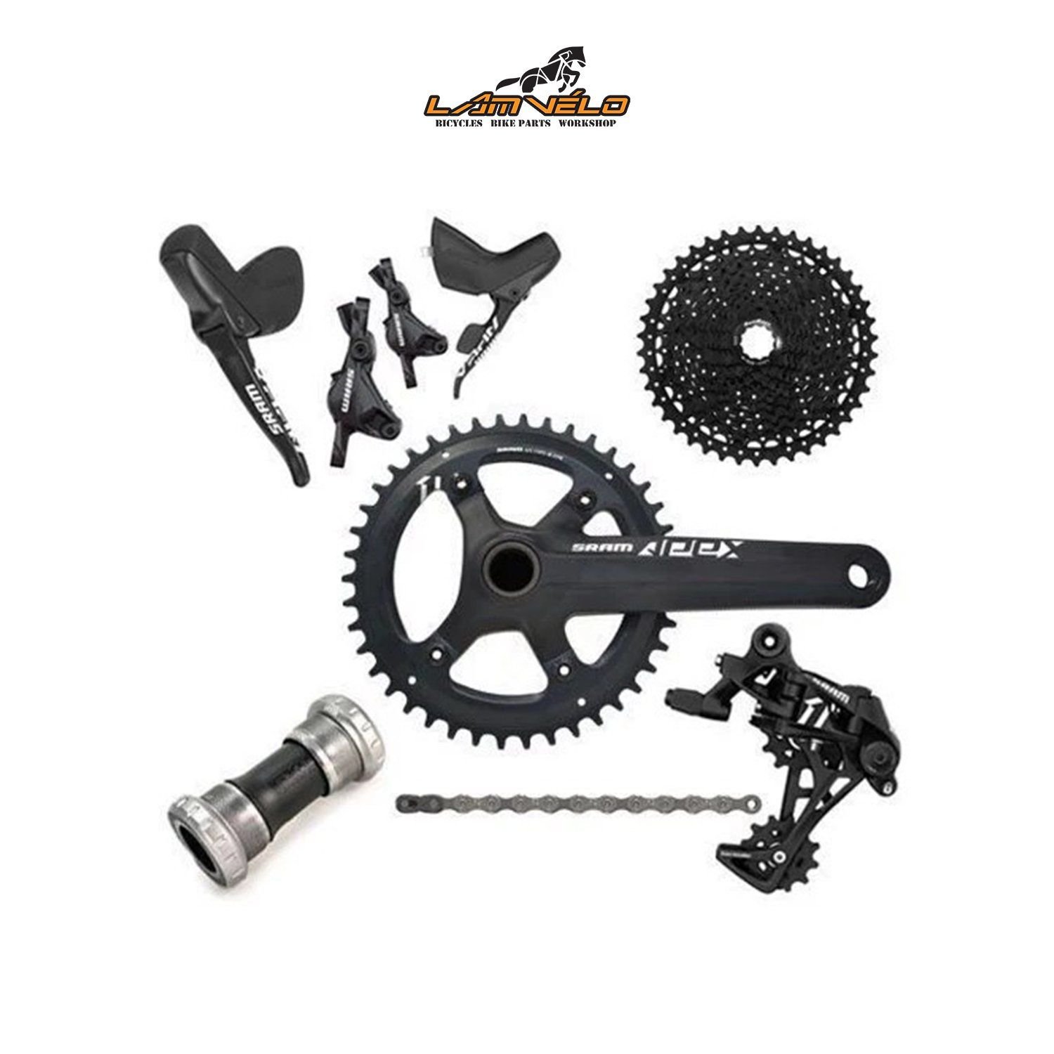  Bộ cấu thành xe đạp Sram Apex 1x11 speed Bike Groupset 