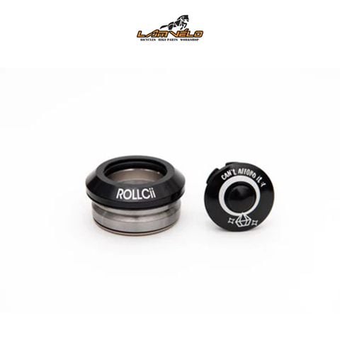 Chén cổ Veloci Rollcii IS41/41mm/Nhôm/Đen-Bạc | Veloci Rollcii IS41 Bike Headset/41mm/Aluminum/Black-Silver