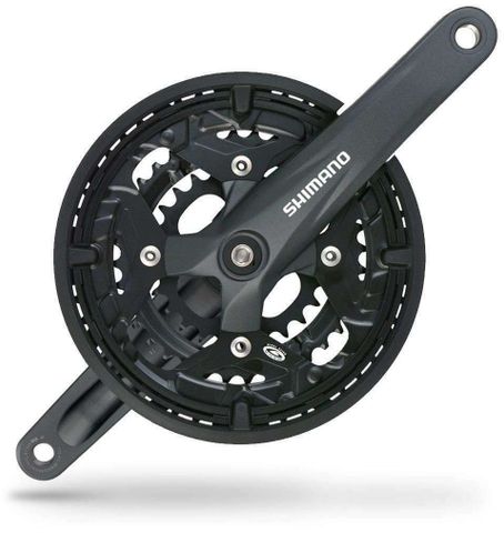 Giò đĩa SHIMANO Acera FC-M391/3x9s/170mm/Đen | SHIMANO Acera FC-M391 Crankset/3x9s/170mm/Black