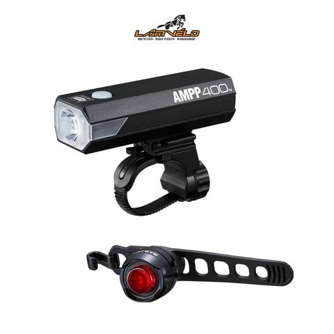 Combo đèn CatEye AMPP 400 + ORB (HL-EL084RC + SL-LD160) 8900970