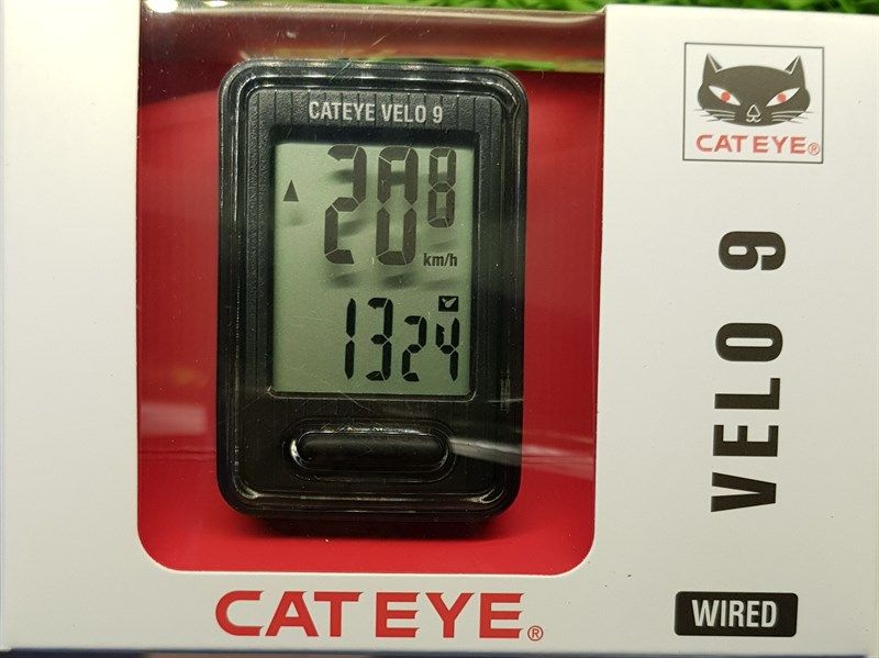  Đồng hồ tốc độ Cateye Velo 9 