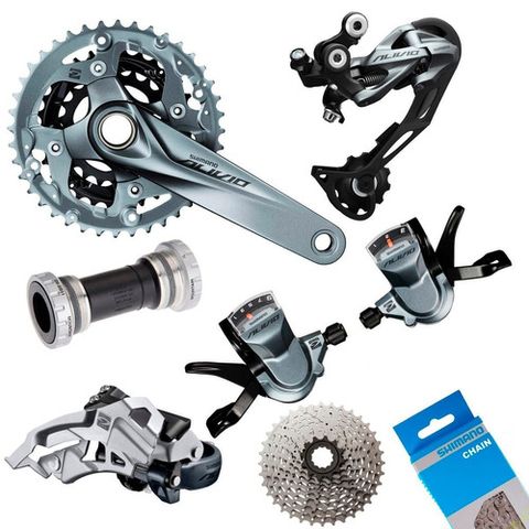 Bộ cấu thành xe đạp Shimano Alivio M4000 Bike Groupset