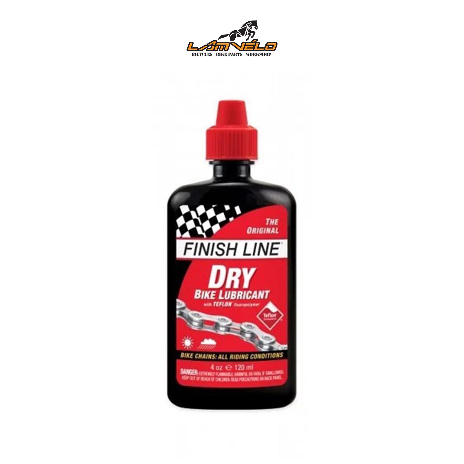  Dầu tra xích Finish Line Dry - 120ml 