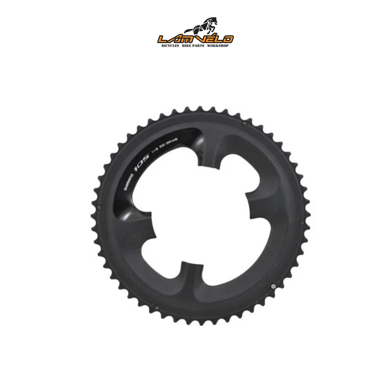  Đĩa SHIMANO 105 5800-L/53T/110mm/11-Speed/Đen | SHIMANO 105 5800-L Chainrings/53T/110mm/11-Speed/Black 