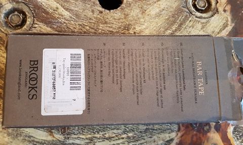 Brooks Bar Tabe Leather/Black