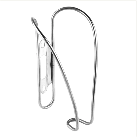 Velo Orange Moderniste Stainless Steel Bottle Cage-silver