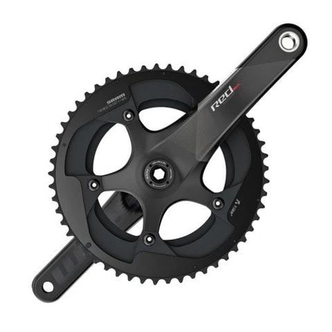 Giò đĩa SRAM Red 22/Nhôm/11s/175mm/Đen | SRAM Red 22 Crankset/Aluminum/11s/175mm/Black