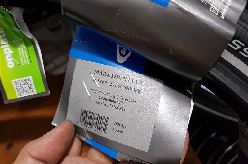  Lốp Schawable Marathon Plus 27.5x1.50 (650x38B) 