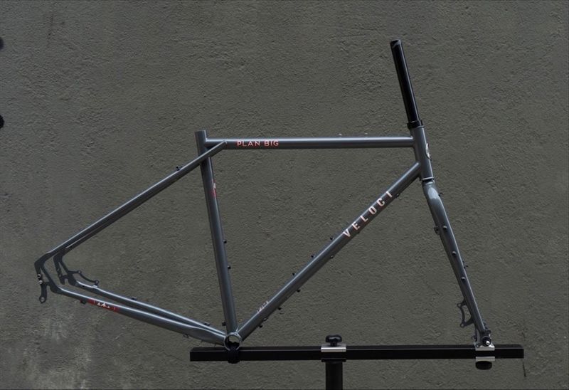  FRAME SET VELOCI PLAN BIG V.2 GRAY L560 