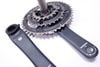  Đùi đĩa second-hand SHIMANO XTR FC-M970/Đen | SHIMANO XTR FC-M970 second-hand Crankset/Black 