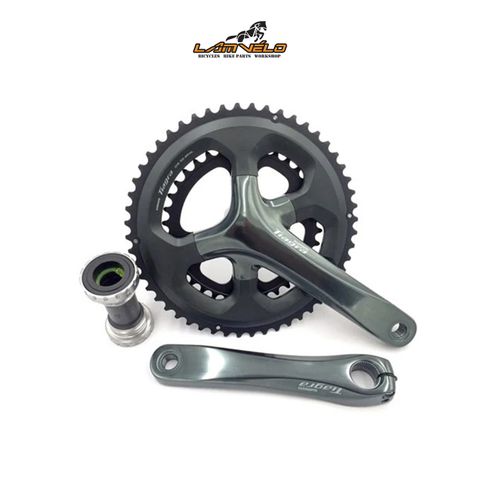 Giò đĩa SHIMANO Tiagra FC-4700/2x10s/175mm/Đen | SHIMANO Tiagra FC-4700 Crankset/2x10s/175mm/Black