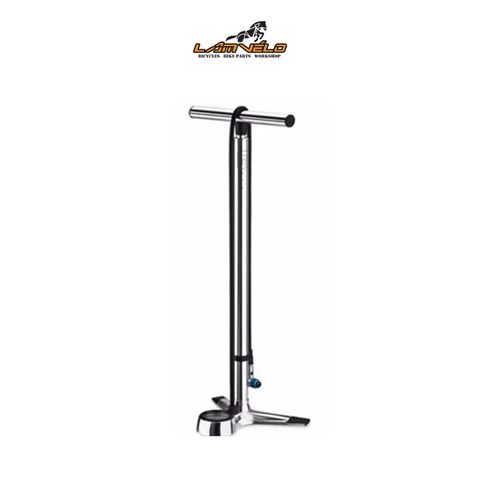 Giyo bơm xe đạp cao cấp GF-15S3/Nhôm/Bạc | Giyo GF-15S3 bike inflator/Alum/Silver