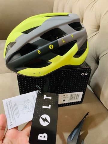 Mũ Bảo hiểm Bolt/ Black - Green