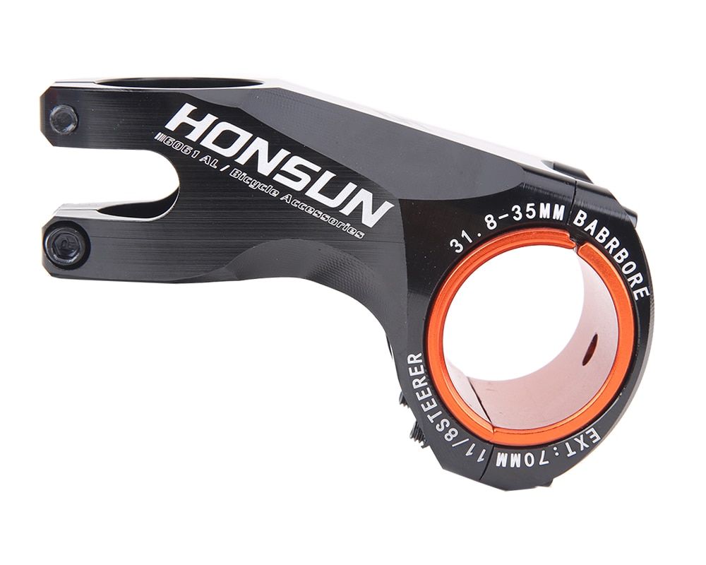  Pô-tăng xe đạp Honsun CNC/35 x 70mm/17°/Nhôm | Honsun CNC Bike Stem/35 x 70mm/17°/Aluminum 