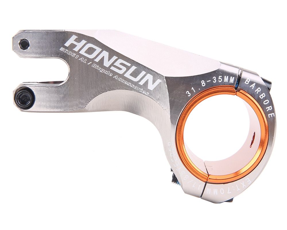  Pô-tăng xe đạp Honsun CNC/35 x 70mm/17°/Nhôm | Honsun CNC Bike Stem/35 x 70mm/17°/Aluminum 