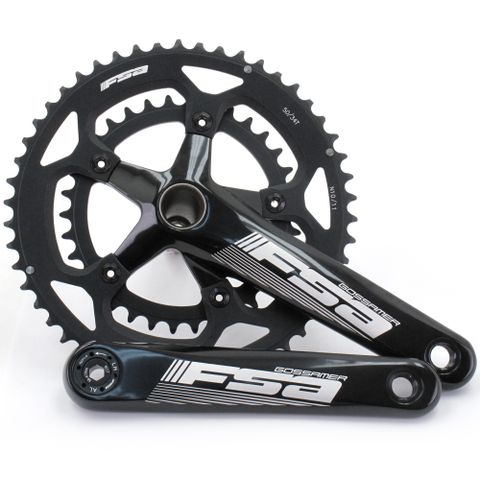 Giò đĩa FSA Gossamer/11s/52T/175mm/Đen | Crankset FSA Gossamer/11s/52T/175mm/Black