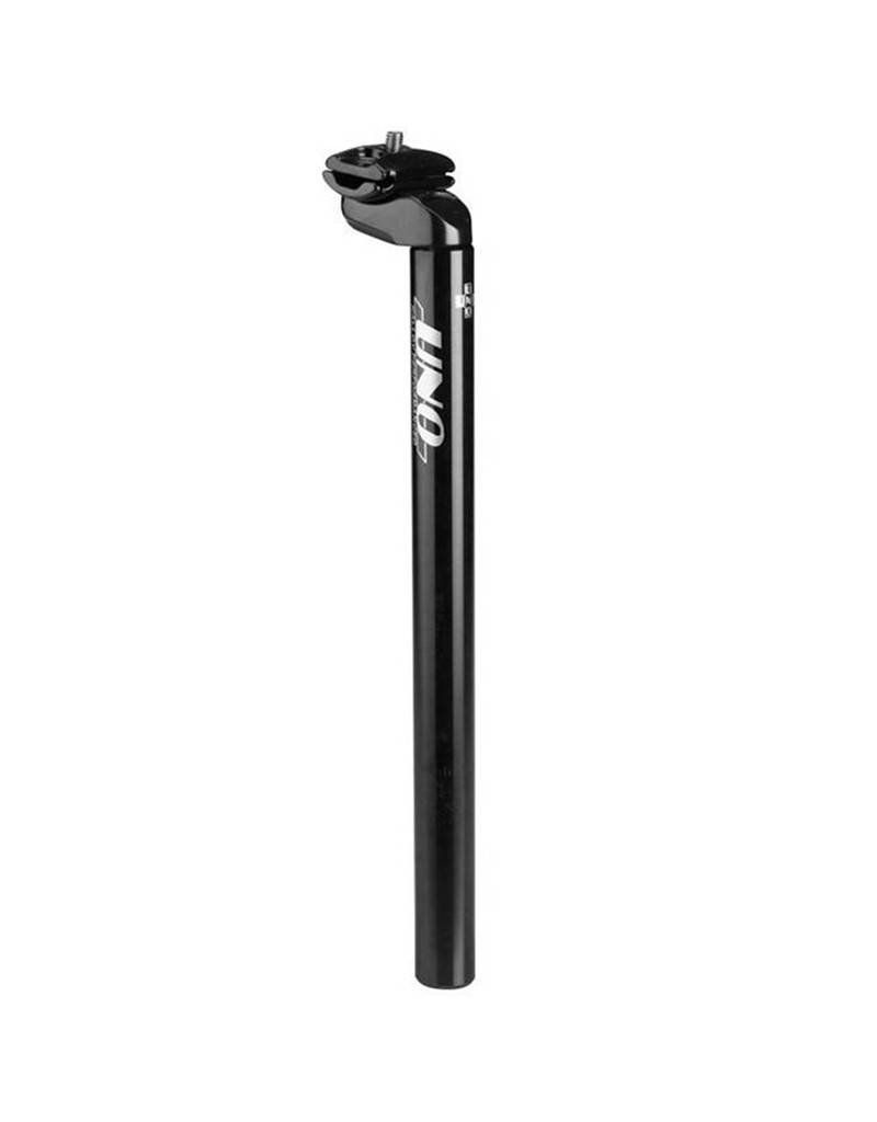  Cọc yên nhôm Kalloy UNO/28.6/350mm/Đen | Kalloy UNO Aluminum Seatpost/28.6/350mm/Black 