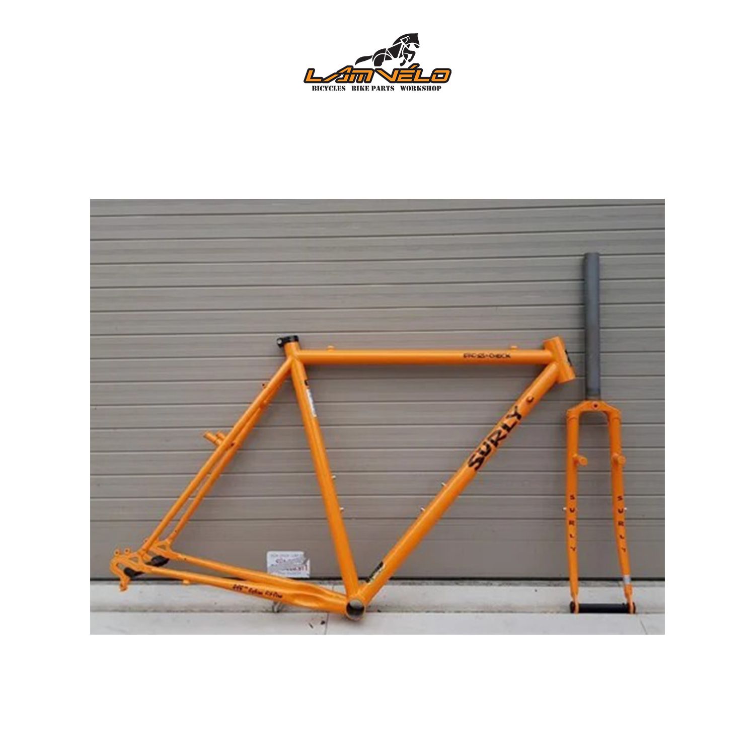  Khung Surly Cross Chek Size 52/ Orange 