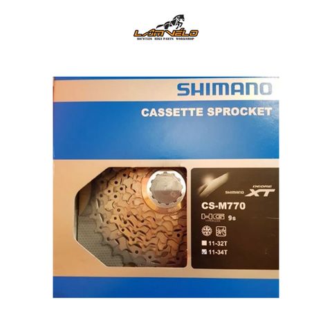 Líp Shimano XT 9s/ CS-M770/ 11-34T