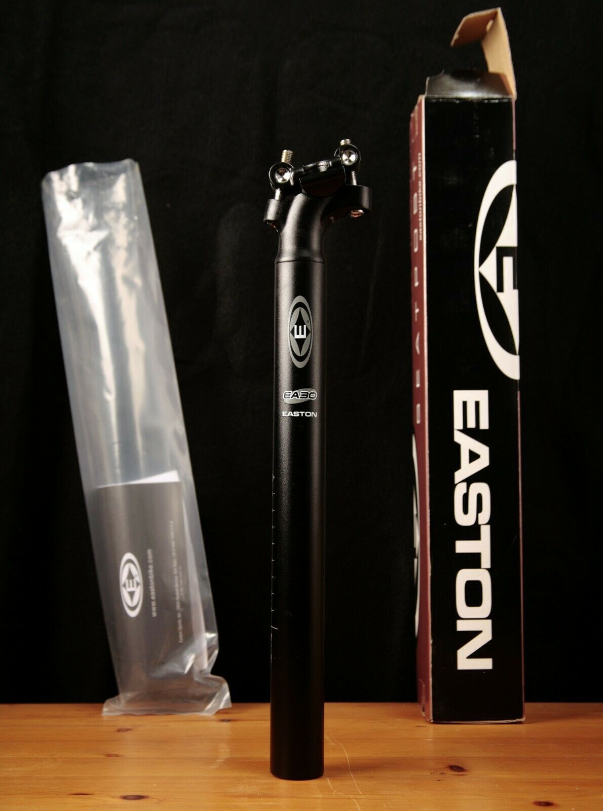  Cọc yên nhôm Easton EA30/27.2/350mm/Đen | Easton EA30 Aluminum Seatpost/27.2/350mm/Black 