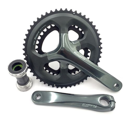 Giò đĩa SHIMANO Tiagra FC-4700/2x10s/175mm/Đen | SHIMANO Tiagra FC-4700 Crankset/2x10s/175mm/Black