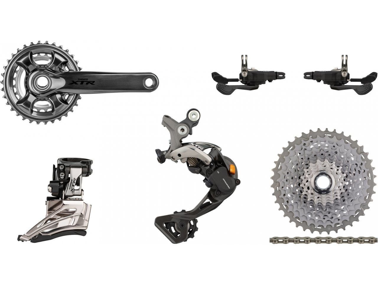  Bộ cấu thành xe đạp SHIMANO XTR 9020 2x11 Bike Groupset 