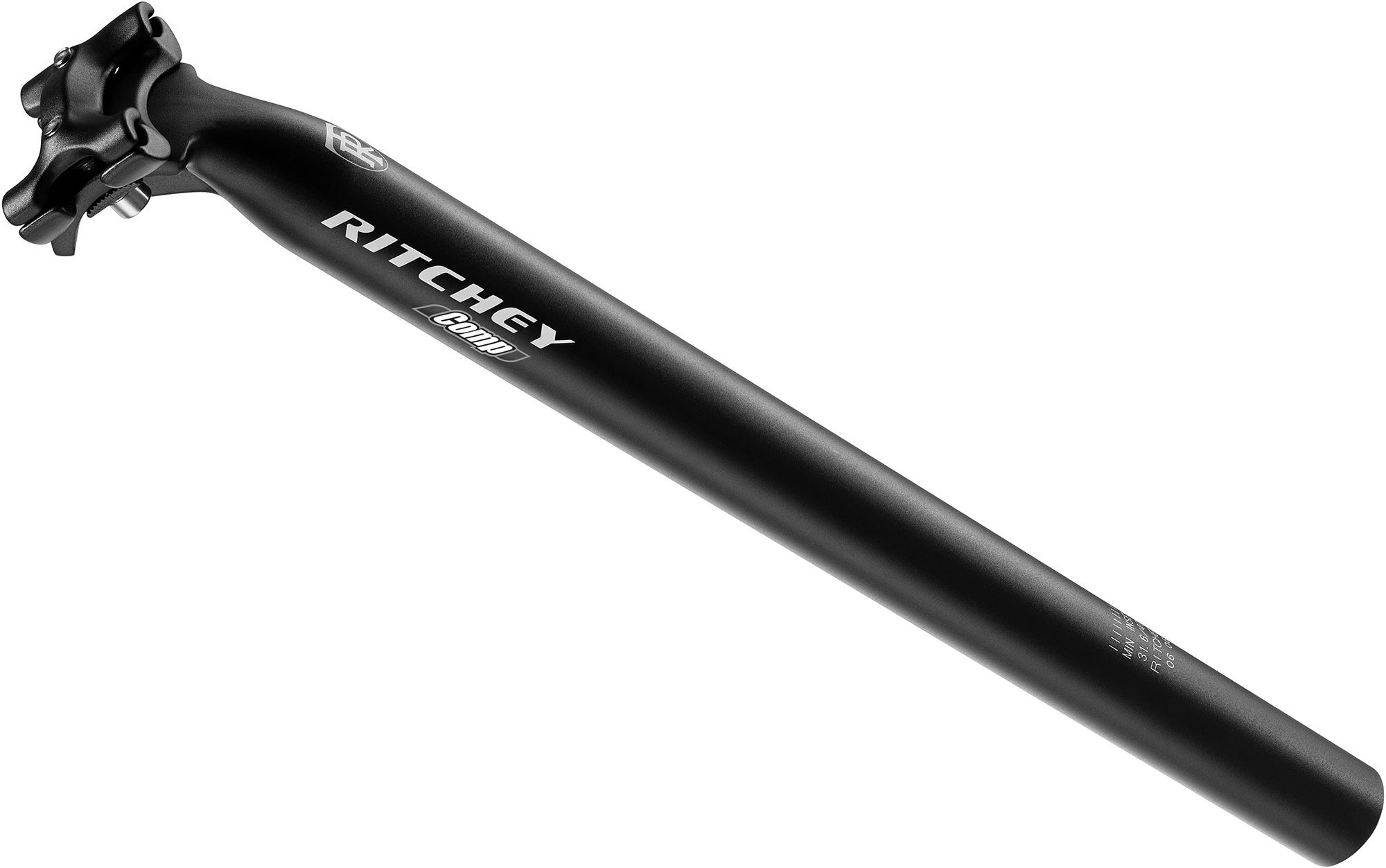  Cọc yên nhôm Ritchey/27.2/250mm/Đen | Ritchey Aluminum Seatpost/27.2/250mm/Black 