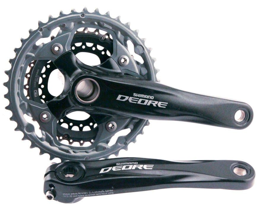  Giò đĩa SHIMANO Deore FC-M590/3x9s/170mm/Đen | SHIMANO Deore FC-M590 Crankset/3x9s/170mm/Black 