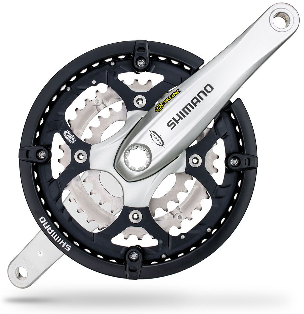  Giò đĩa SHIMANO FC-M521/175mm/48T/9s | SHIMANO FC-M521 Crankset/175mm/48T/9s 