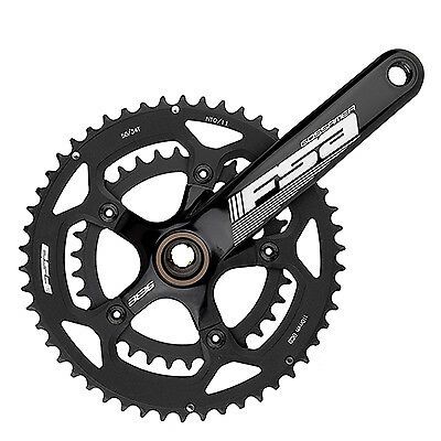 Giò đĩa FSA Gossamer/11s/52T/175mm/Đen | Crankset FSA Gossamer/11s/52T/175mm/Black