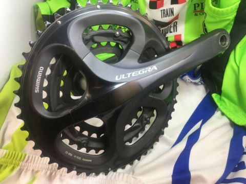 Đùi đĩa SHIMANO Ultegra FC-6703/3x10/Đen | SHIMANO Ultegra FC-6703 Crankset/3x10/Black