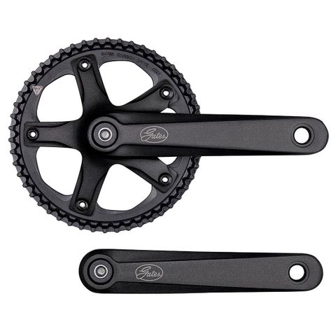 Đĩa xích và Giò đĩa Gates CDN/Đen | Front Sprocket & Gates CDN Crankset/Black